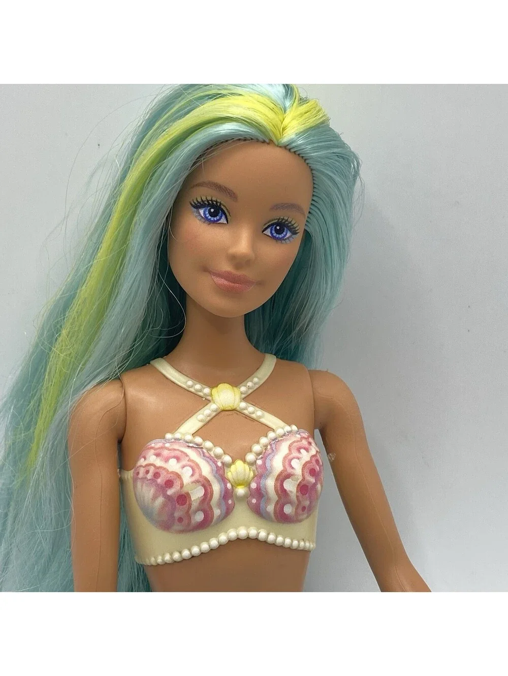 2023 Mattel Barbie Mermaid #HRR03 Barbie Doll with Long Light Blue Hair 13